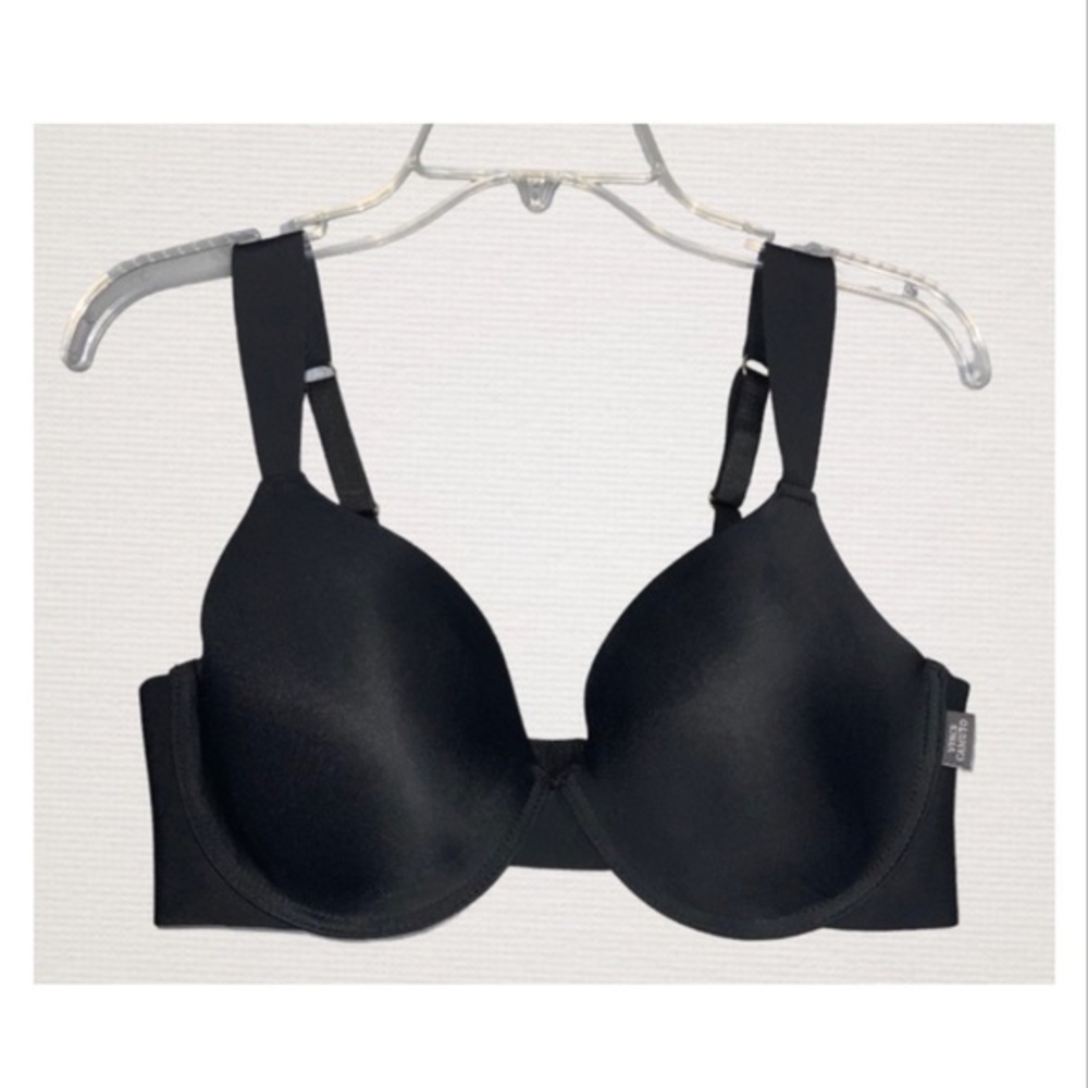 Vince Camuto Black Padded Underwire Comfort Strap Bra 40D NEW